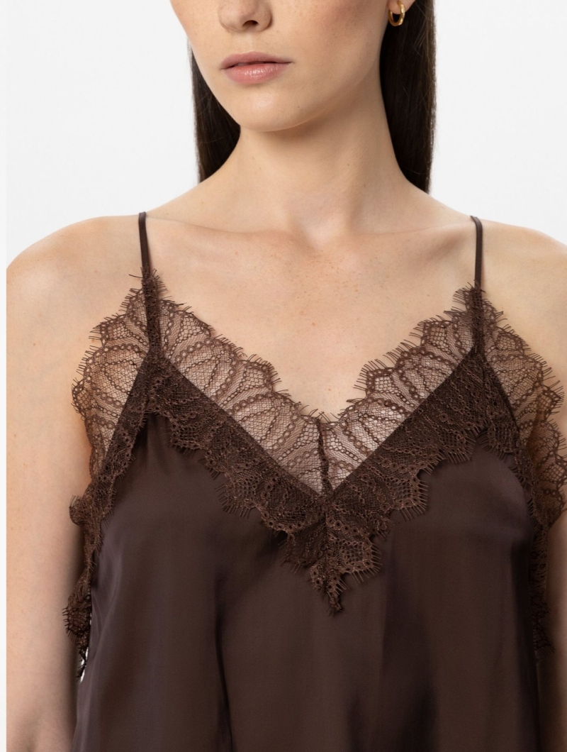 Satin-Lingerie-Top 