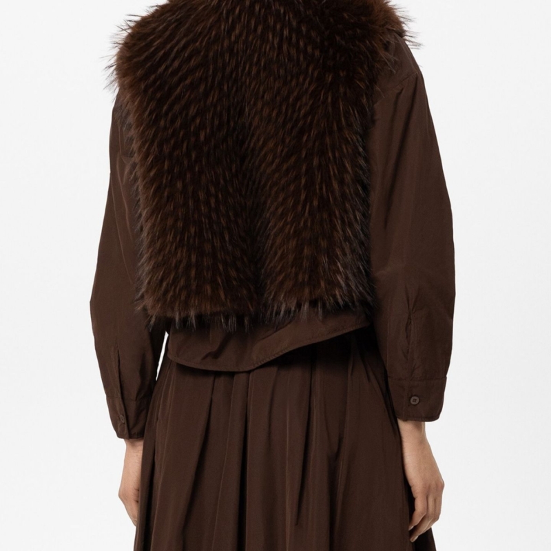 Boho-Weste in Fell-Optik