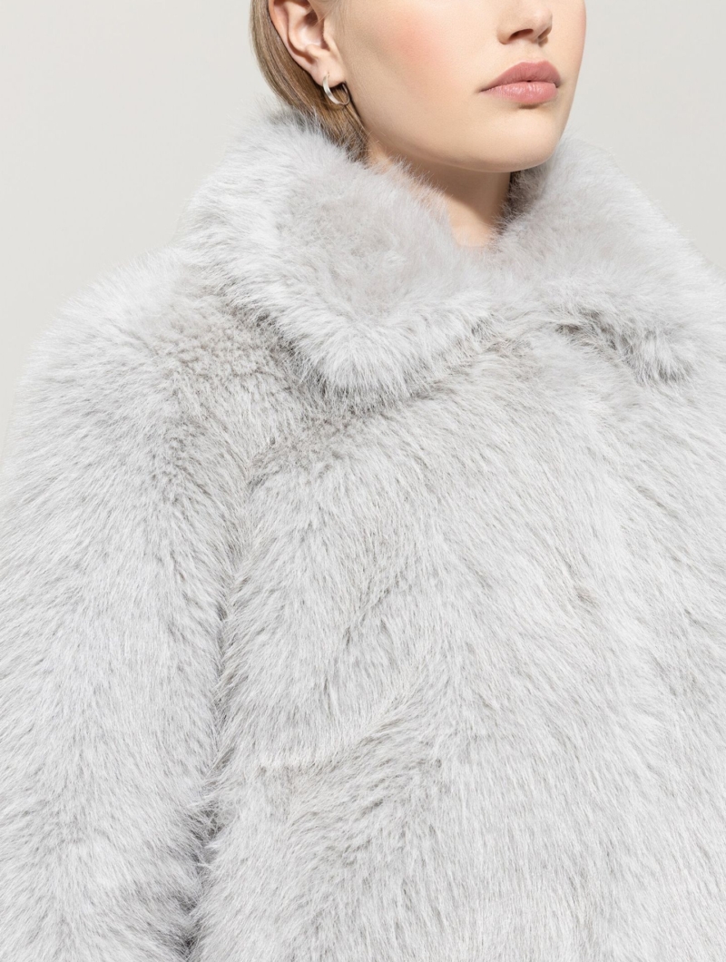 Blouson in Fell-Optik 