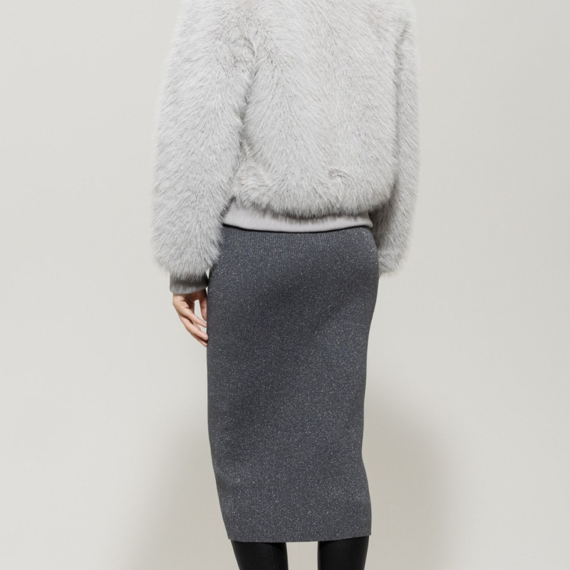 Blouson in Fell-Optik