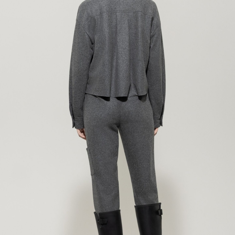 Tapered-Flanell-Joggpants