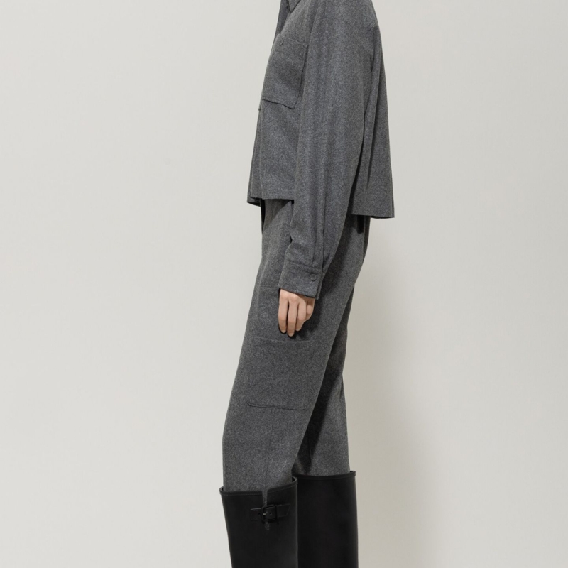 Tapered-Flanell-Joggpants