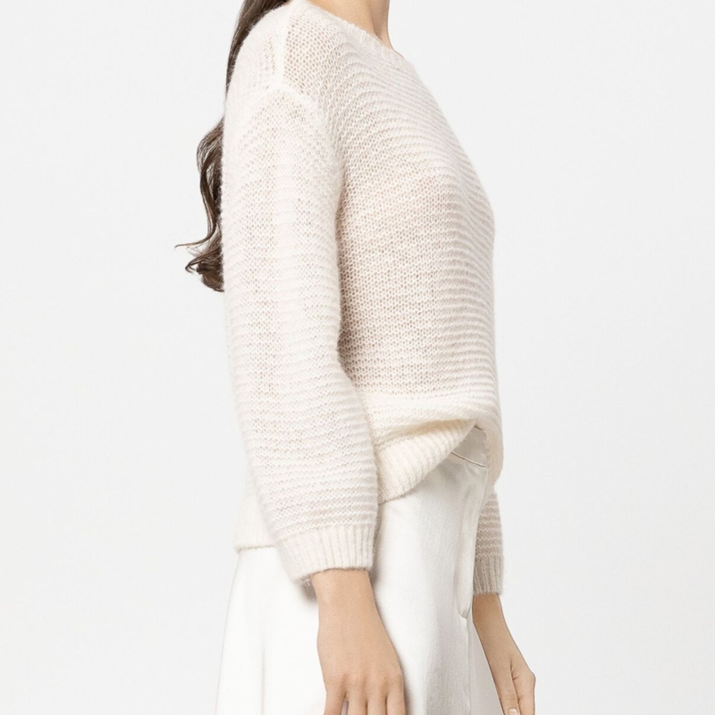 Pullover in Links-Struktur